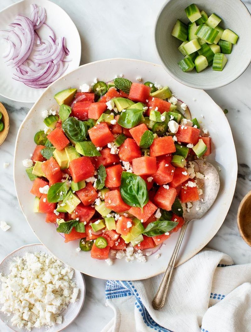 Watermelon Feta Salad