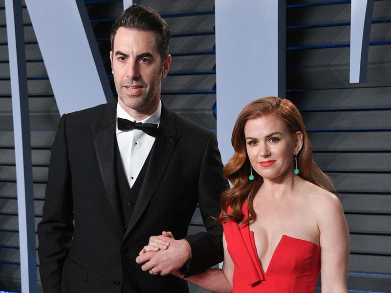 Sacha Baron Cohen & Isla Fisher