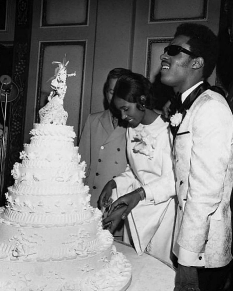 Stevie Wonder and Syreeta Wright