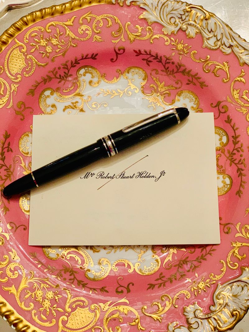Writing Thank-You Notes or Thoughtful Messages