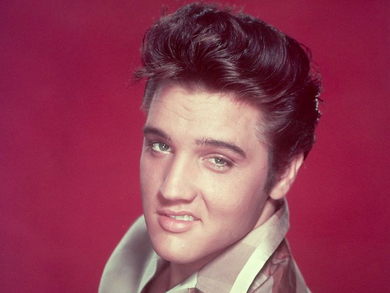 Riley Keough and Elvis Presley
