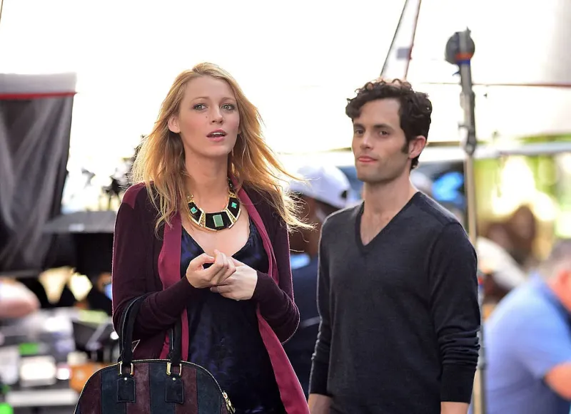 Blake Lively & Penn Badgley