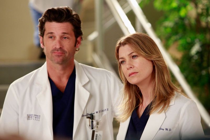 Derek & Meredith (early Grey's Anatomy)