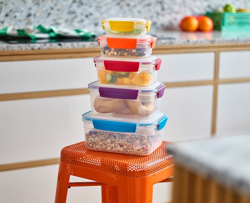 Plastic Containers Without Lids