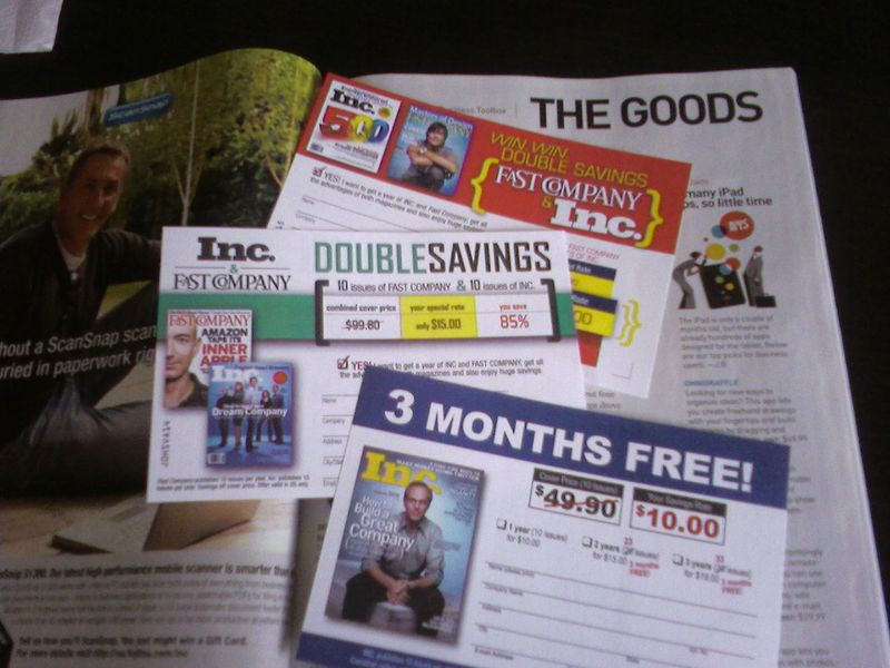 Magazine and Newspaper Subscriptions