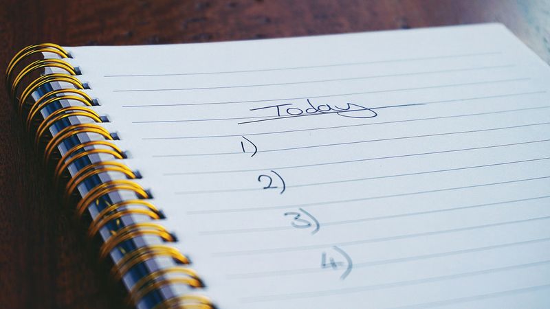 End the day by writing about one thing that went well today.