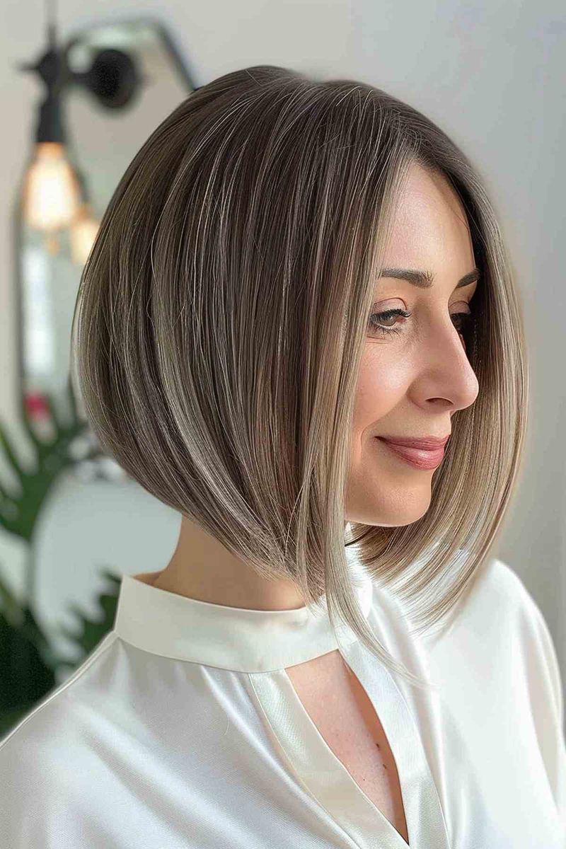 Graduated A-Line with Subtle Layers