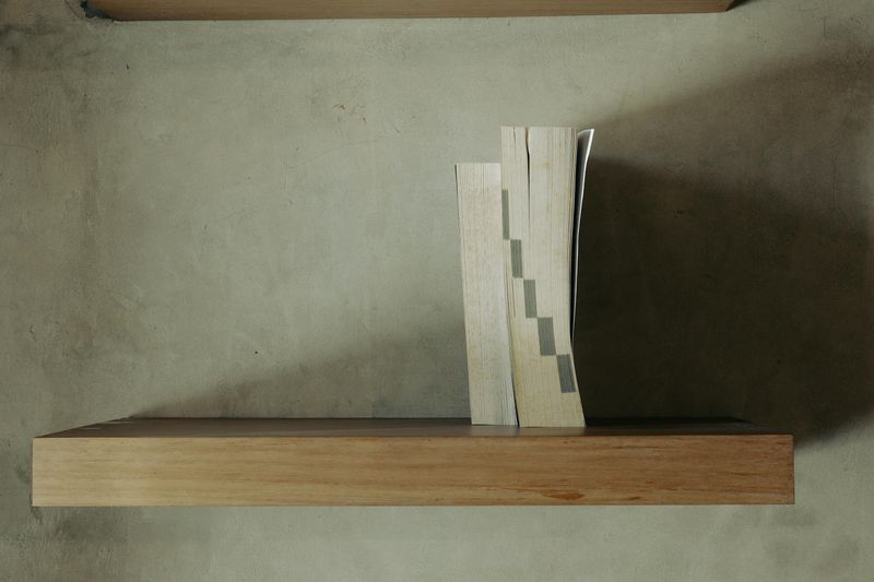 Floating Bookshelf Nightstands