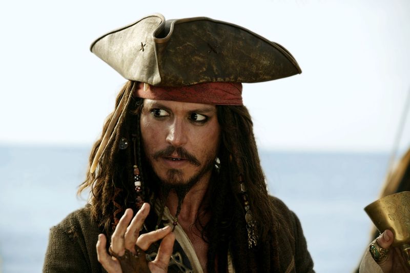 Johnny Depp — Pirates of the Caribbean
