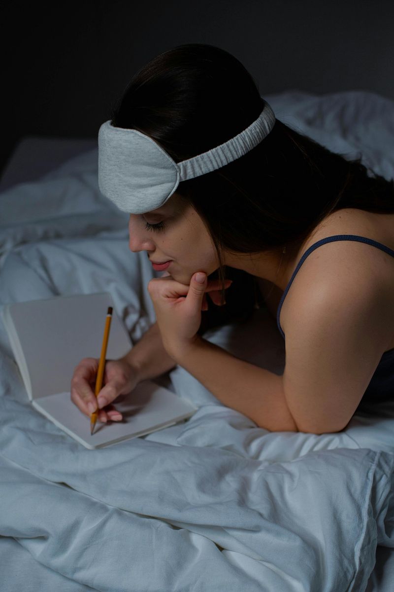 Jot down your thoughts before bed
