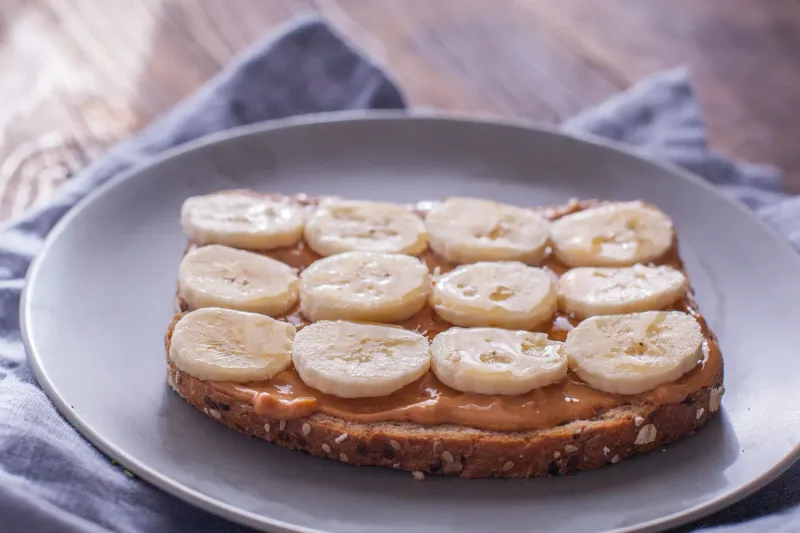 Banana with Peanut Butter