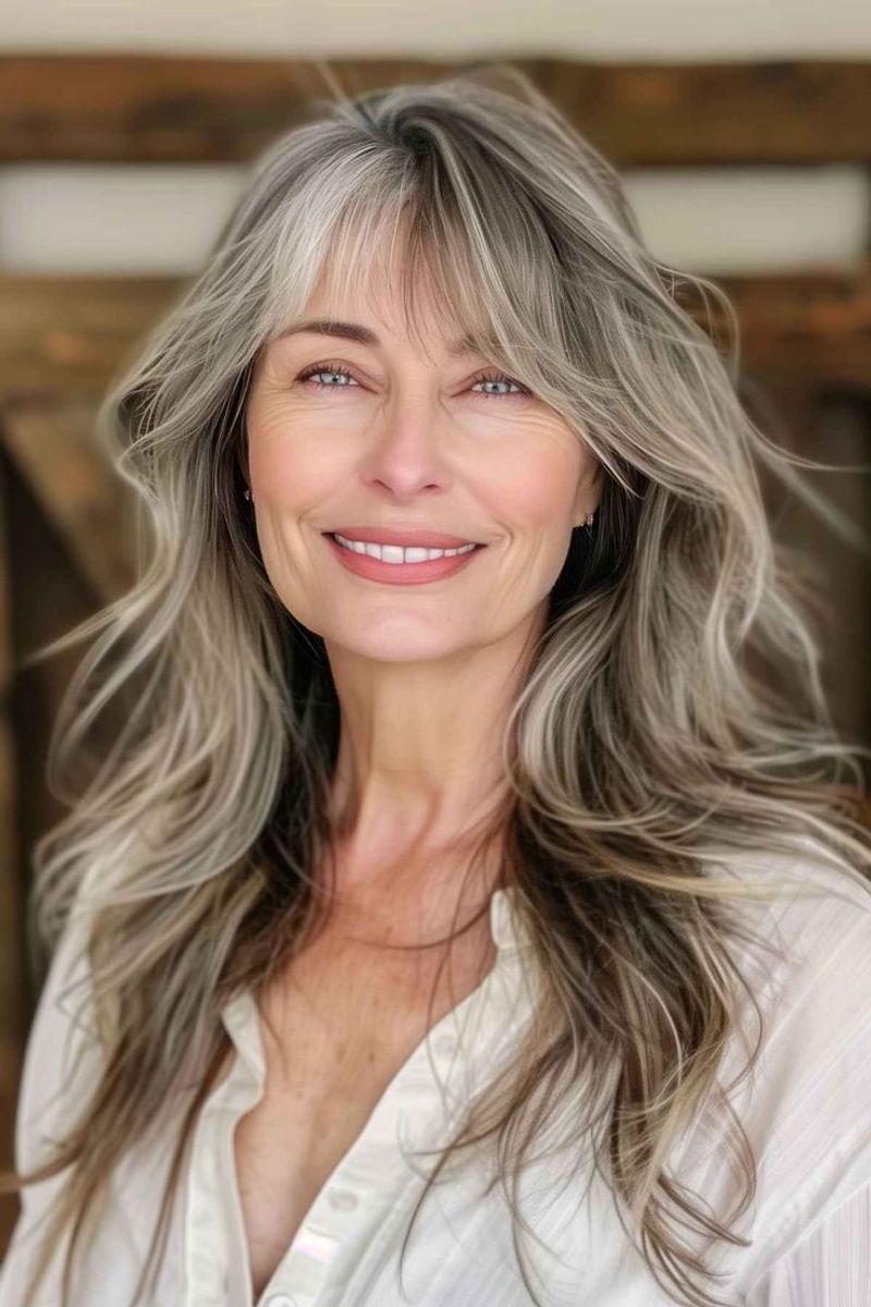 Wispy Curtain Bangs or Side Bangs