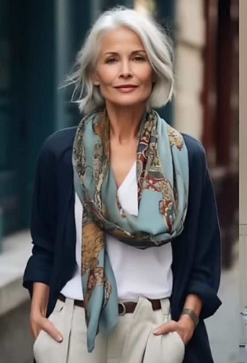 Silk or Fine Knit Scarves