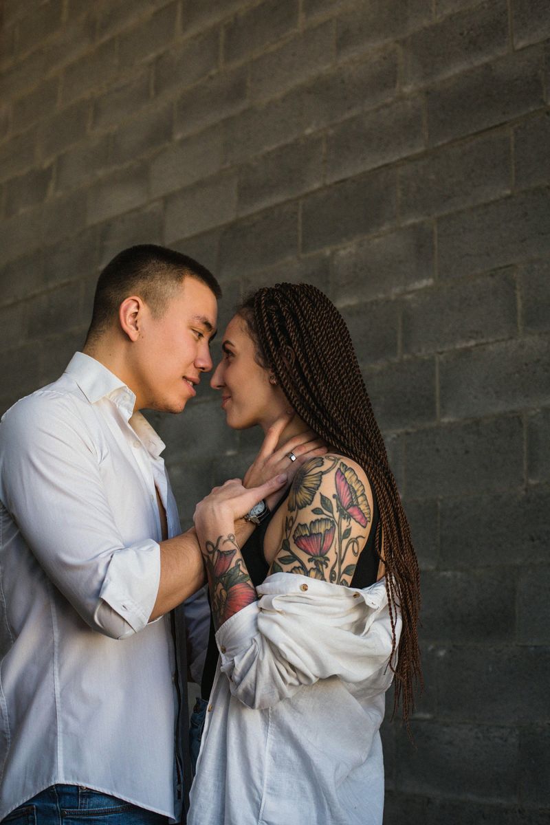 You build emotional intimacy before physical intensity.