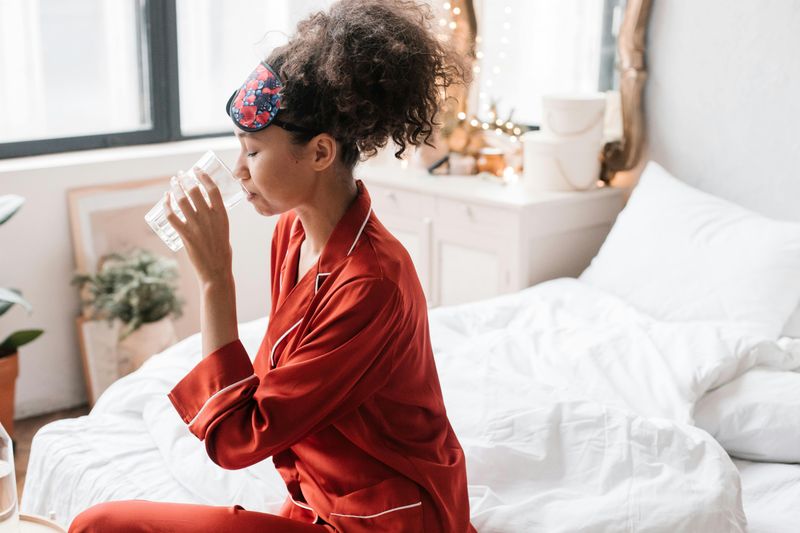 Drink a glass of water before your morning coffee.