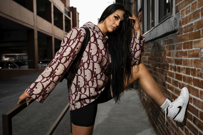 Logo-heavy designer pieces