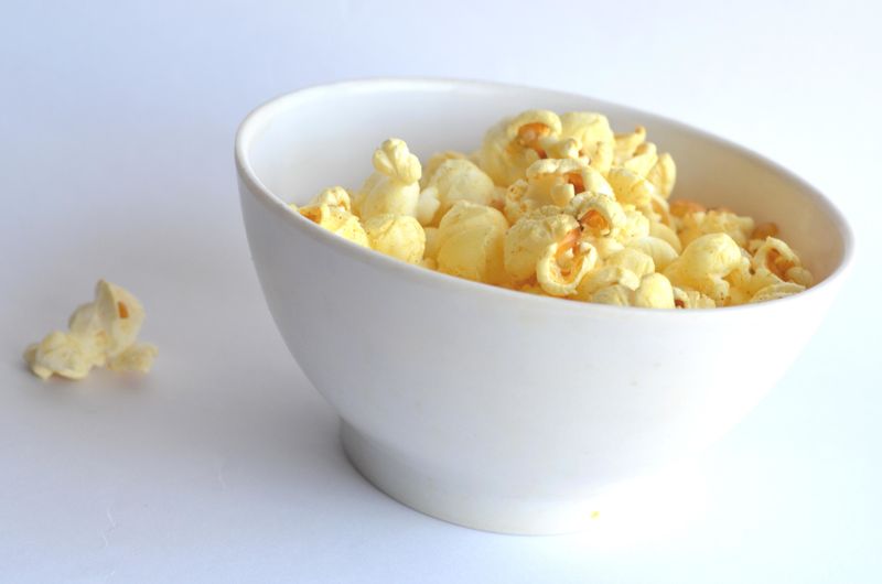 Plain popcorn