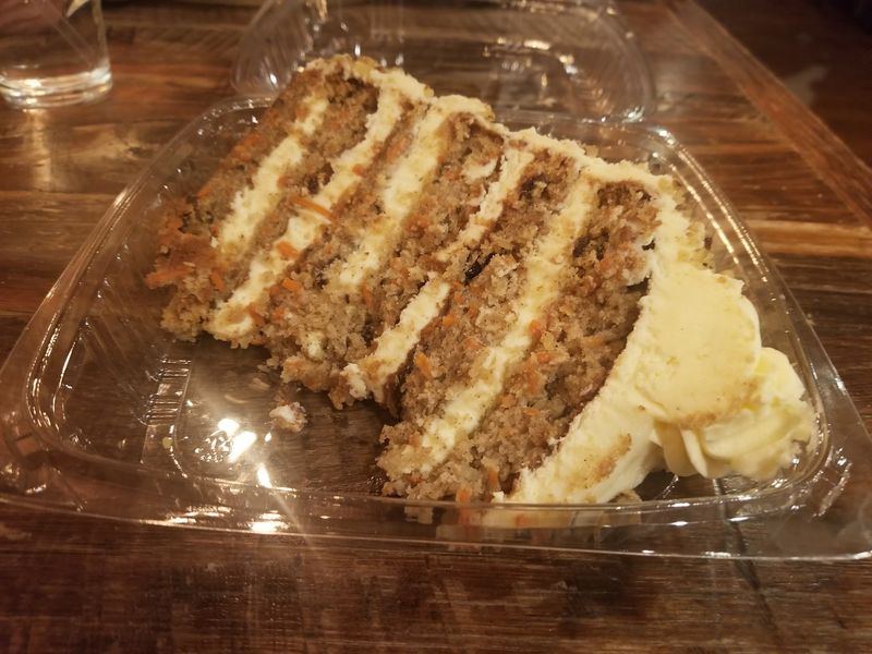A Carrot Cake Slice That Could Feed Four