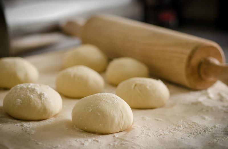 Raw yeast dough