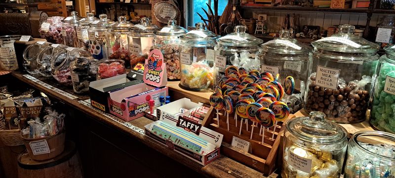 Those Glass Candy Jars Are The Real Headliners