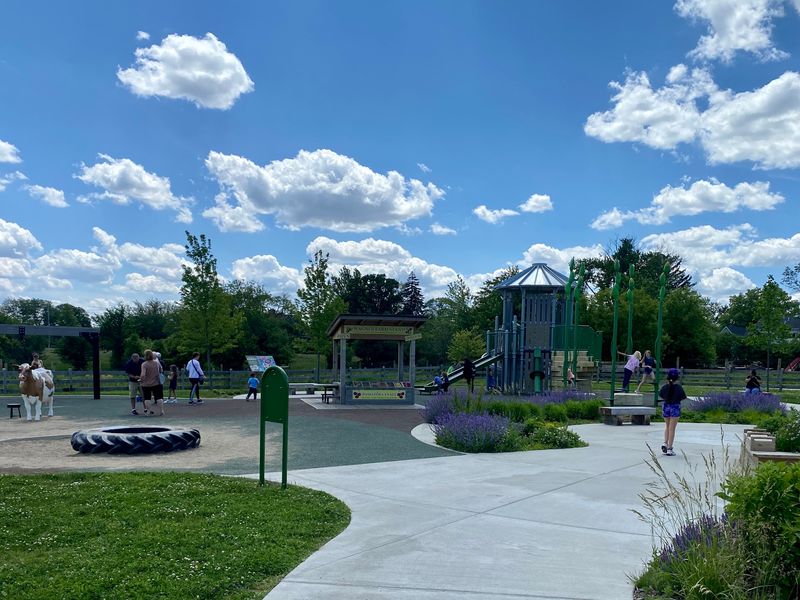 Playground With a Farm-Themed Twist