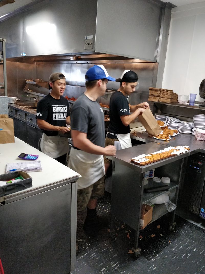 Old-School Rooms and a Hardworking Crew