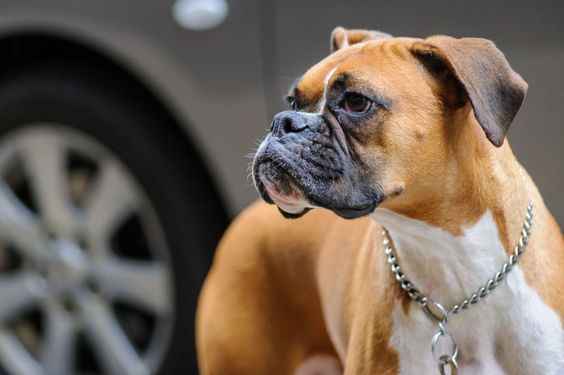 A calm first response is one of the qualities owners appreciate most about these companions 10 Boxer