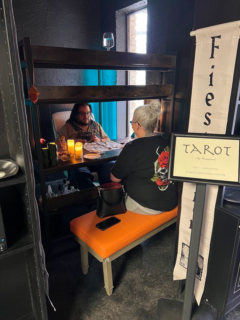 Tarot Tables, Sinister Sunday Markets and a Thanksgiving Table