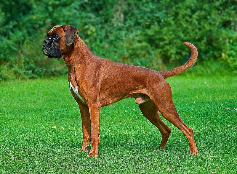 Wonderful dogs can remain homeless far longer than expected - these are among the ones often passed by 8 Boxer