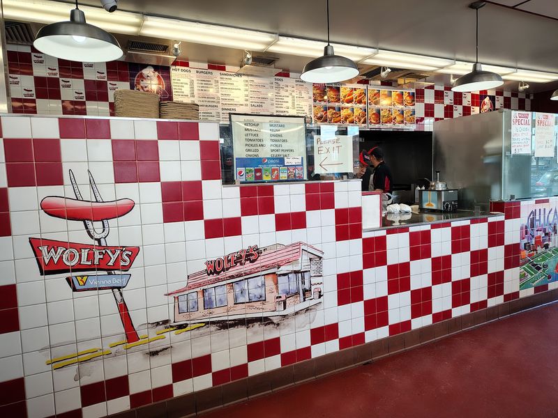 Hot Dog Art and Friendly Faces Behind the Counter