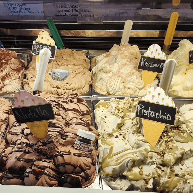The Gelato Case and Italian Ice