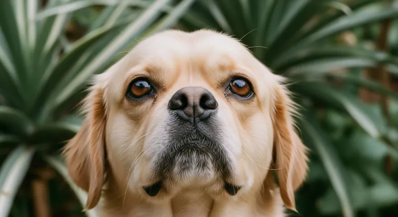 Making soft eye contact
