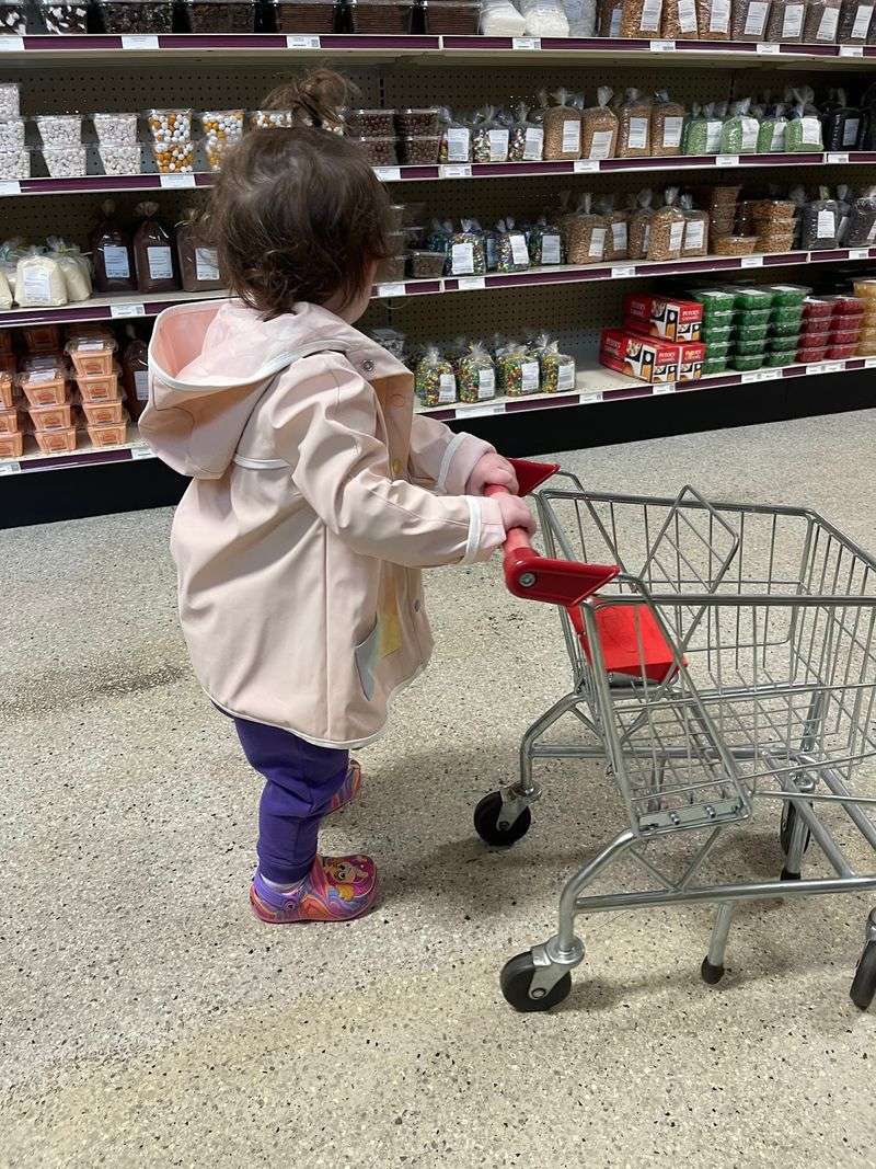 Warm Sugar In The Air And Tiny Carts For Tiny Shoppers