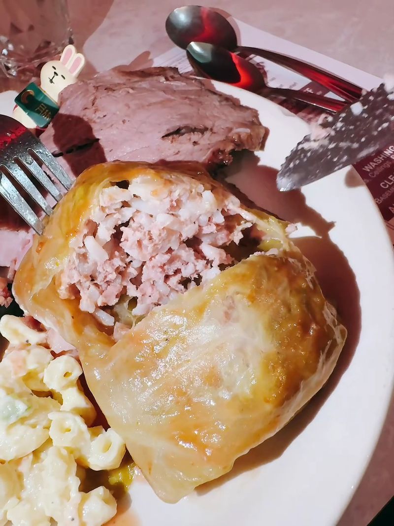 Stuffed Cabbage and Dill Meatballs