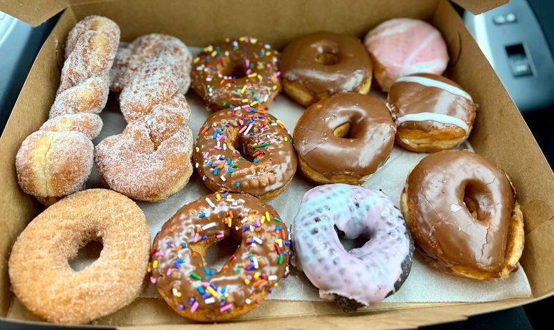 A Round-the-Clock Donut Counter on West Virginia Street