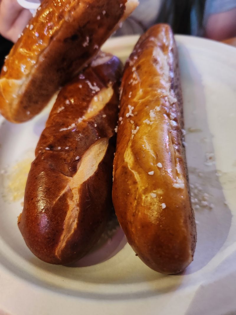 Pretzel Sticks and Gravy Bread
