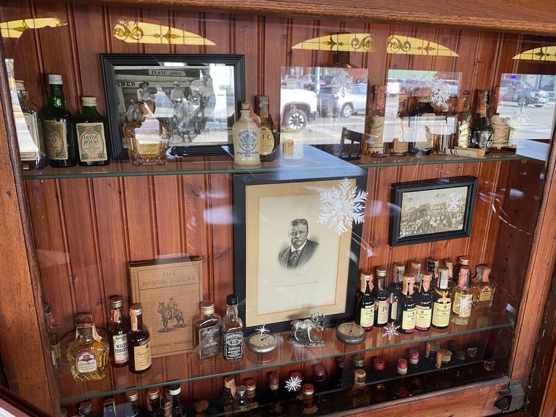 Antique Treasures Behind the Glass