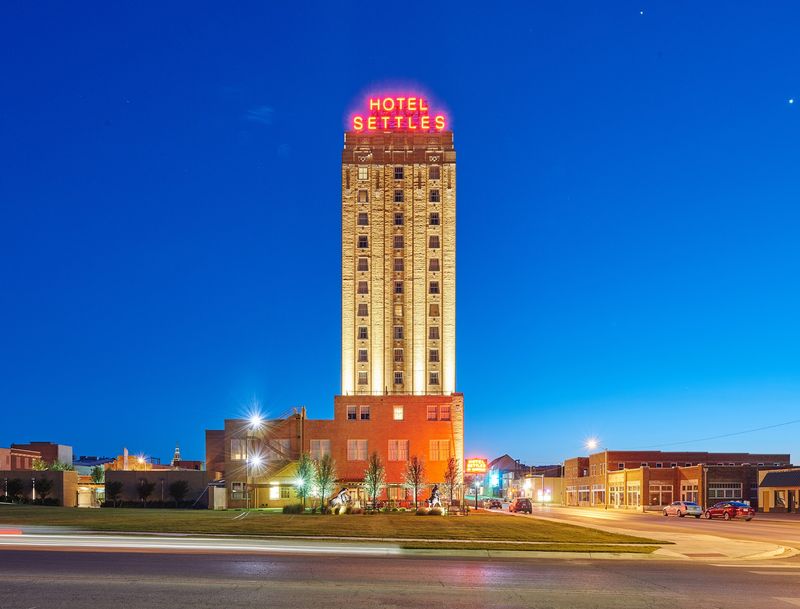 A 1930 Landmark Rising Over Downtown Big Spring