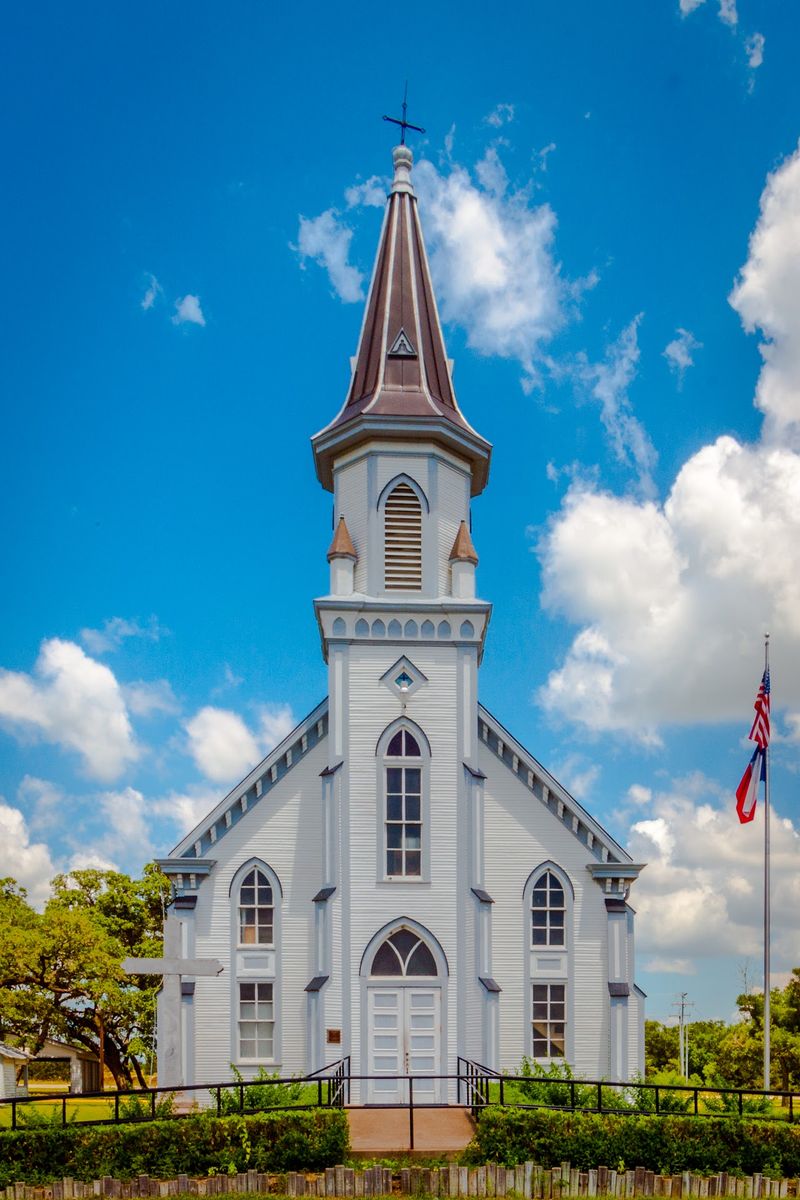 A Country Church Tucked Off FM 1383