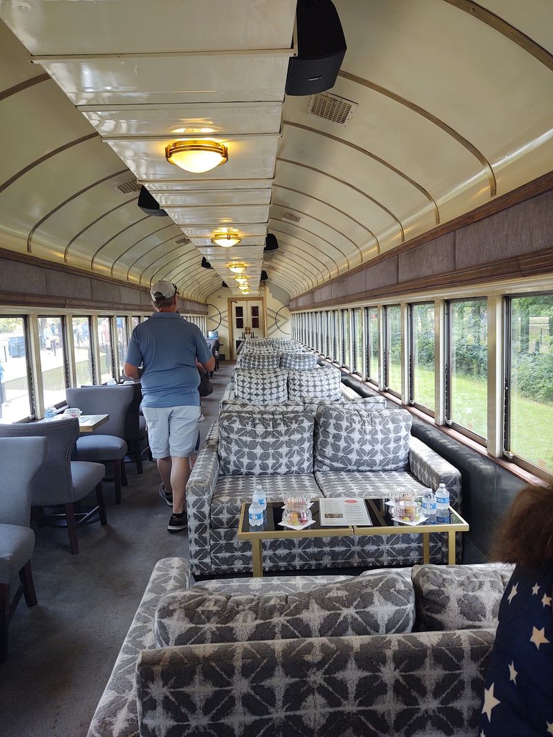 Presidential Cars, Dome Cars and Open-Air Seats