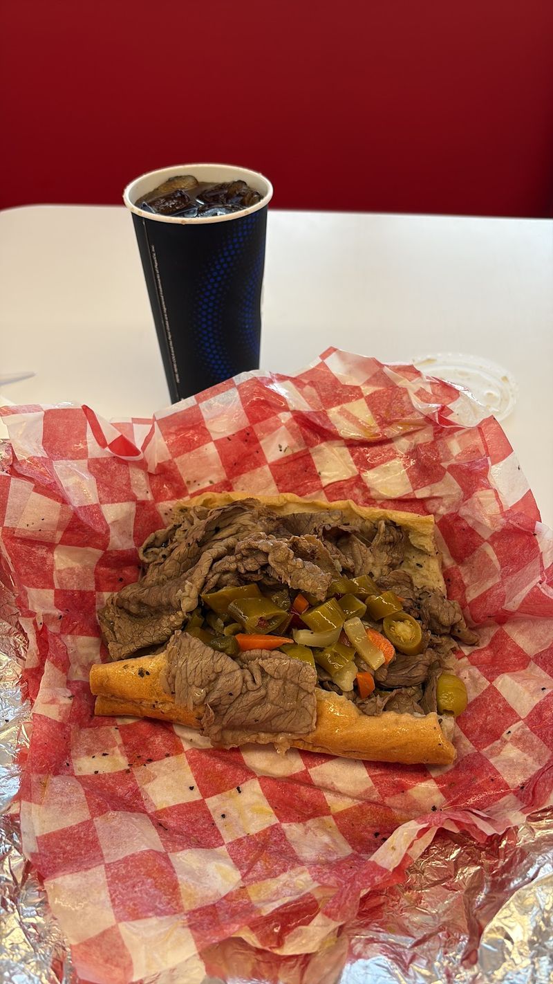 Italian Beef, Dipped and Peppered