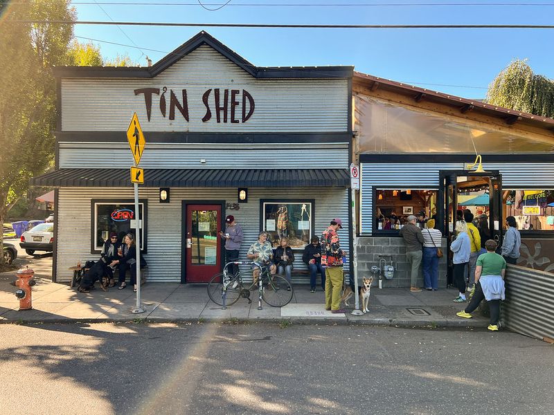 Tin Shed Garden Café — Portland