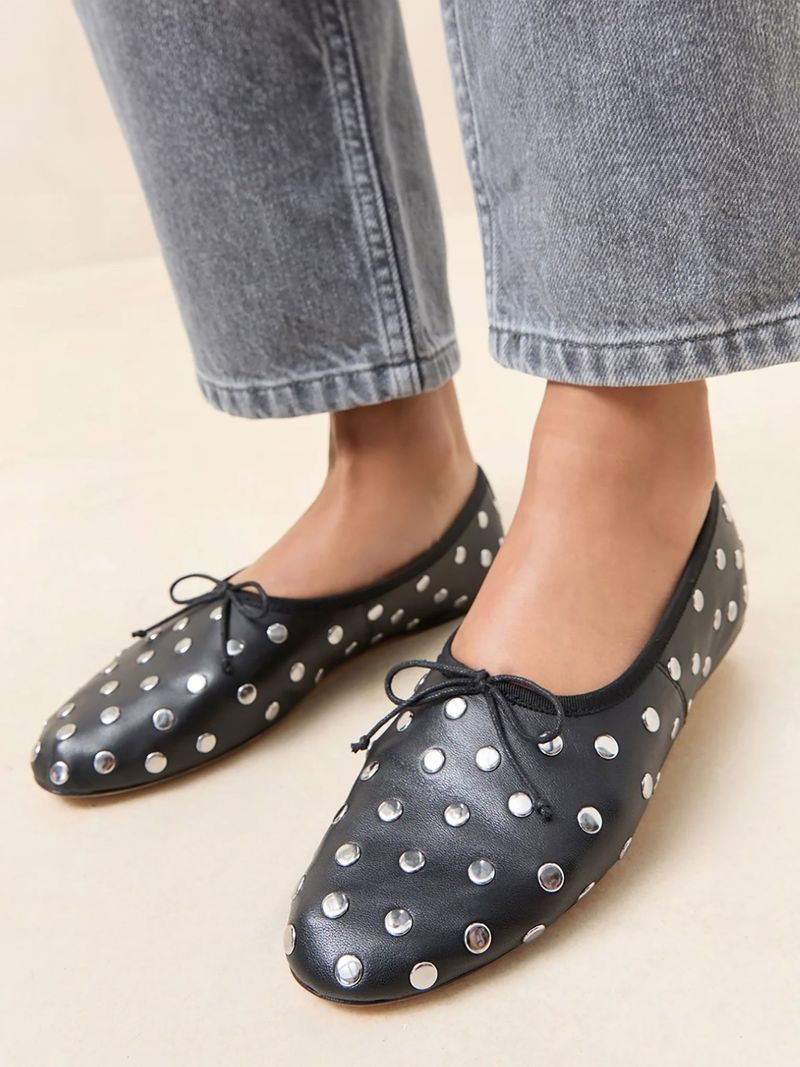 Loeffler Randall Studded Ballet Flats