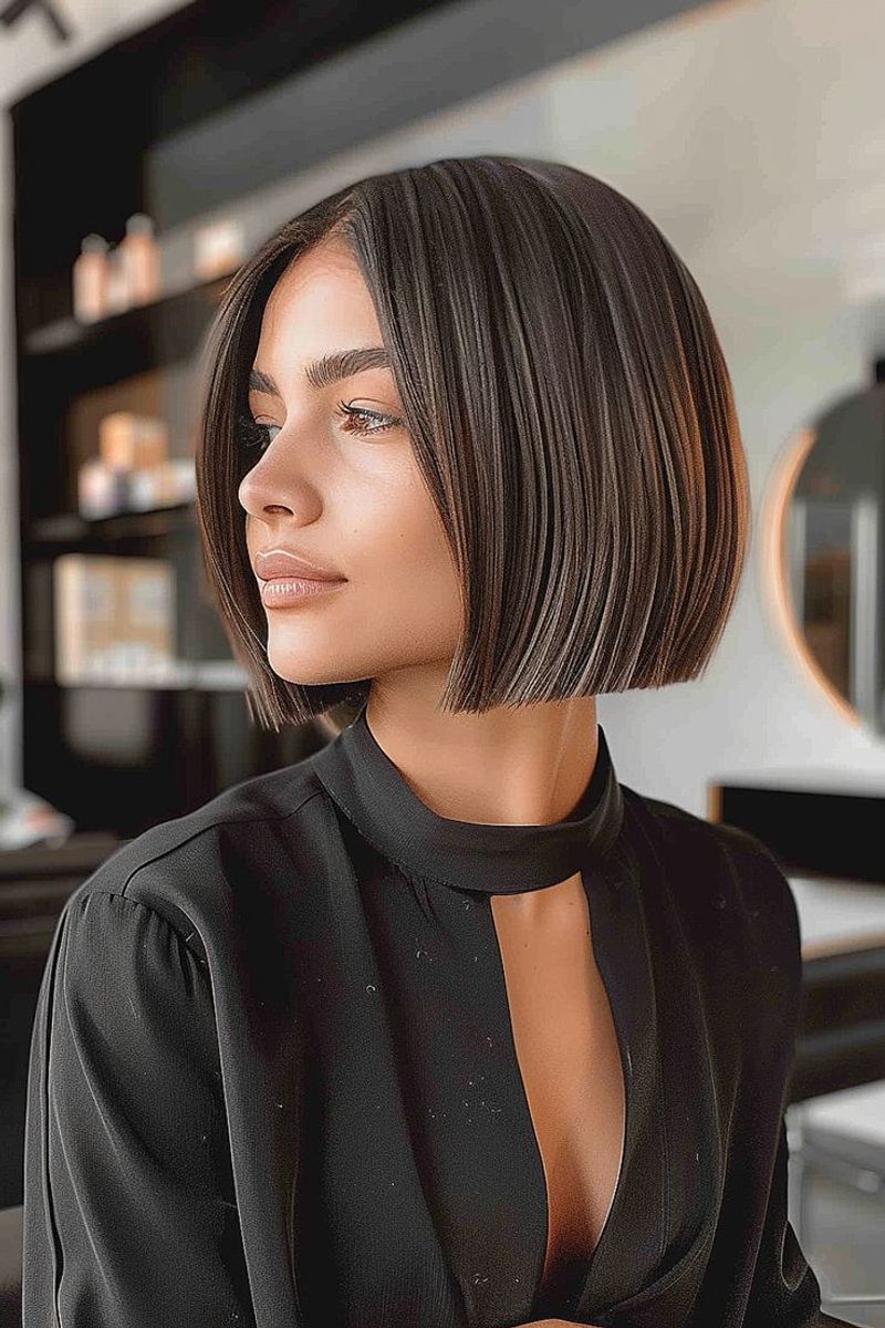 Straight-Cut Bob