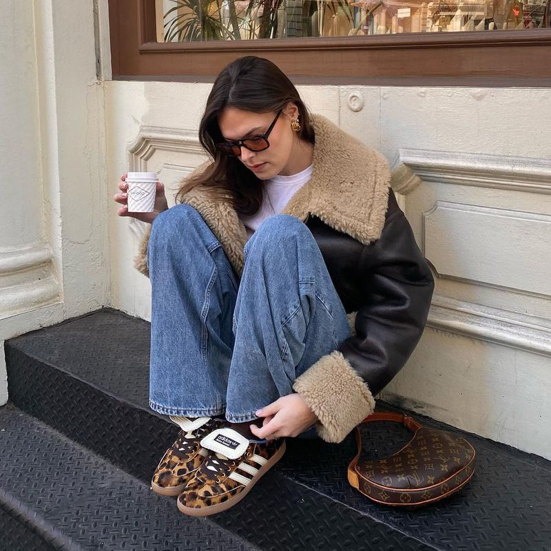 Animal-print Sneakers