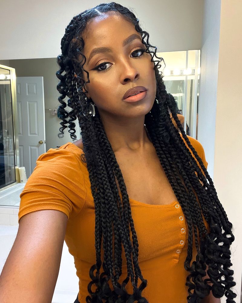 Knotless Box Braids