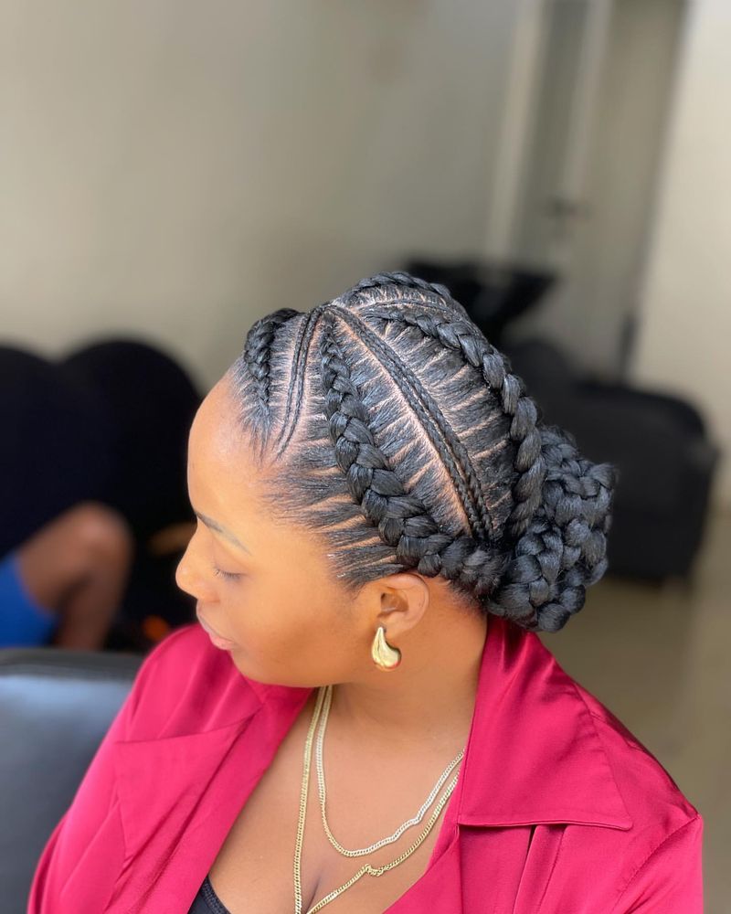 Chunky Ghana Braids