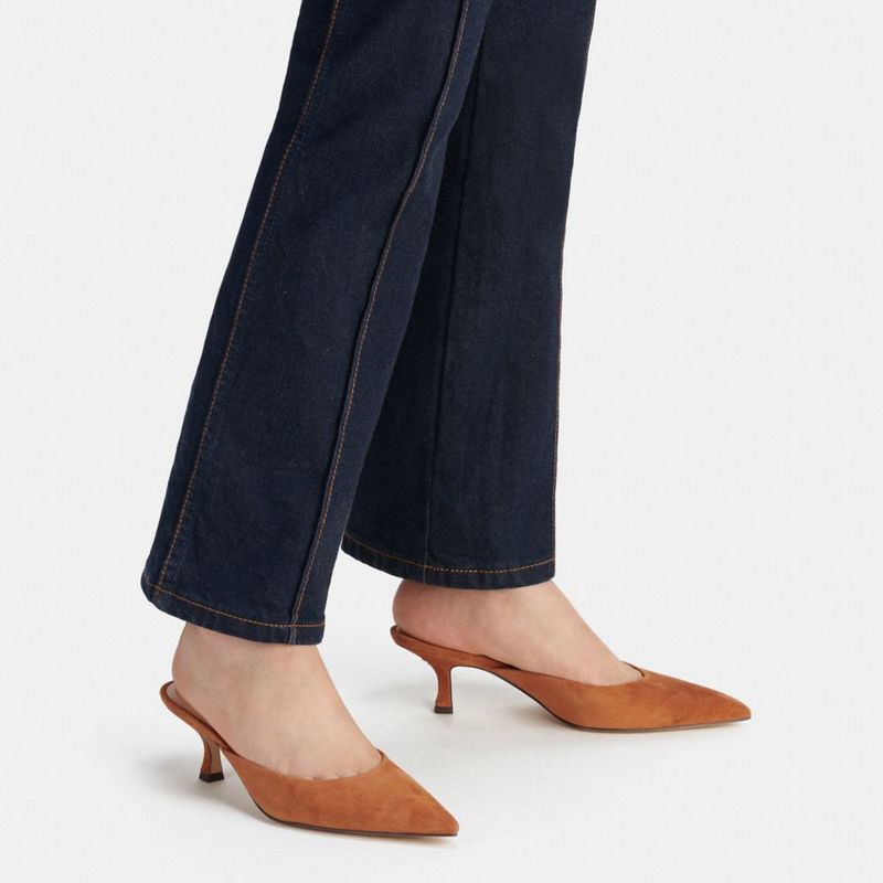 Saks Fifth Avenue COACH Renn 57MM Leather Mules