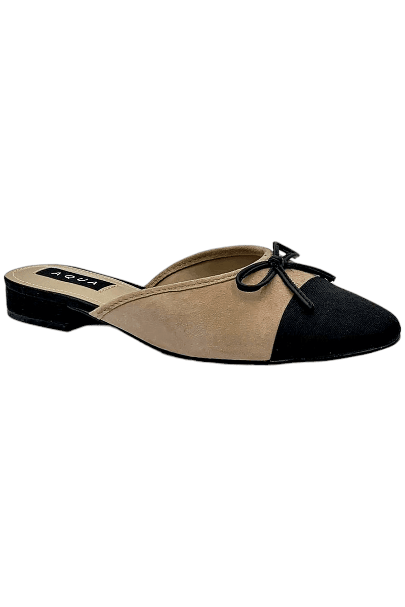 AQUA Romi Slip On Snip Toe Flats