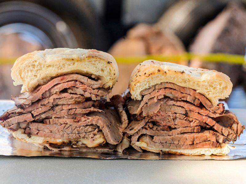 Tri-Tip Sandwich